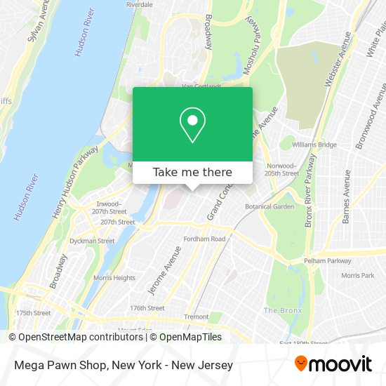 Mapa de Mega Pawn Shop