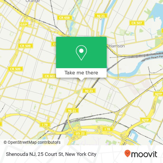 Shenouda NJ, 25 Court St map