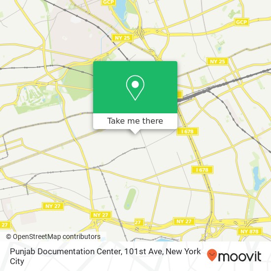 Punjab Documentation Center, 101st Ave map