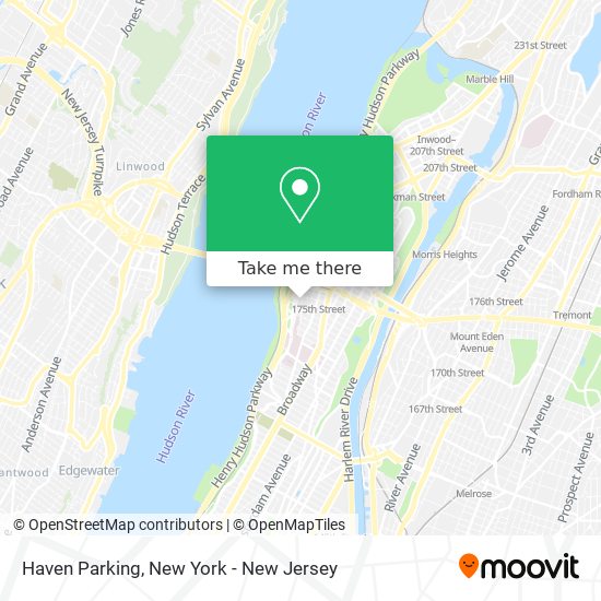 Haven Parking map
