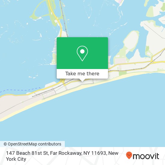 147 Beach 81st St, Far Rockaway, NY 11693 map