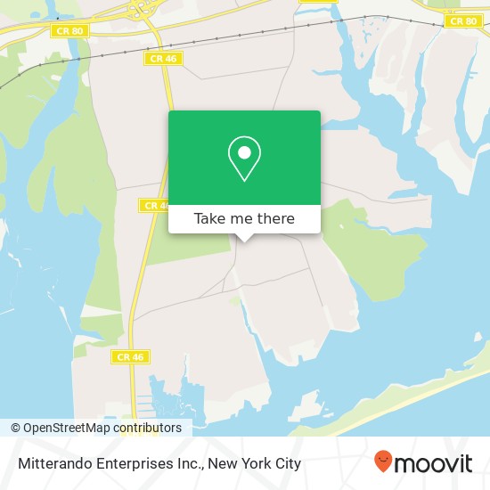 Mapa de Mitterando Enterprises Inc.