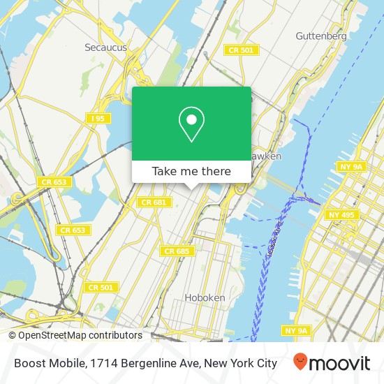 Boost Mobile, 1714 Bergenline Ave map