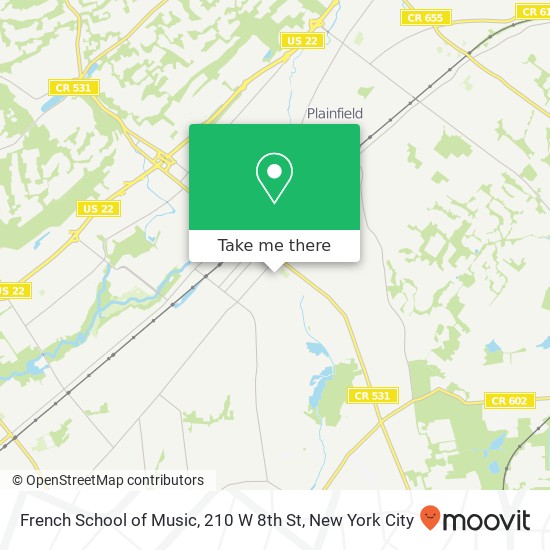 French School of Music, 210 W 8th St map