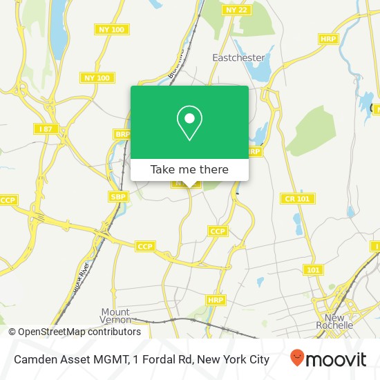 Mapa de Camden Asset MGMT, 1 Fordal Rd