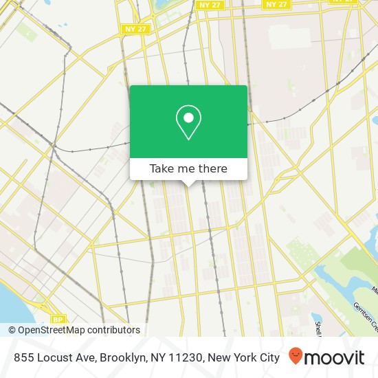 855 Locust Ave, Brooklyn, NY 11230 map