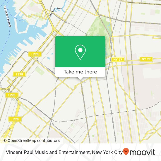 Vincent Paul Music and Entertainment map