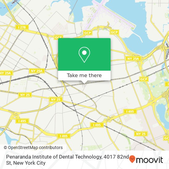 Mapa de Penaranda Institute of Dental Technology, 4017 82nd St