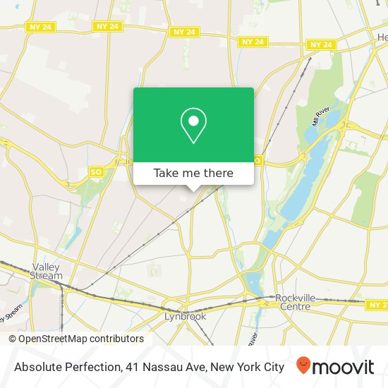 Mapa de Absolute Perfection, 41 Nassau Ave