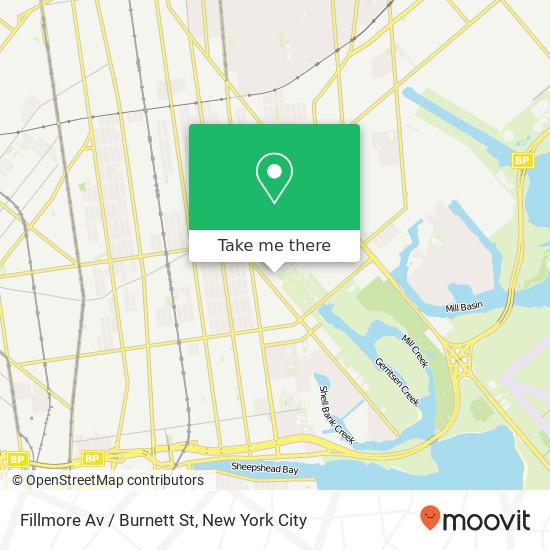 Fillmore Av / Burnett St map