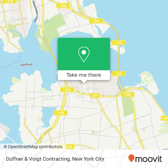 Duffner & Voigt Contracting map