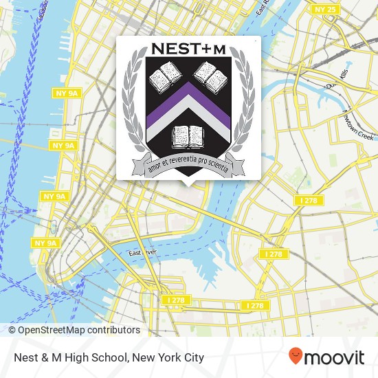 Mapa de Nest & M High School