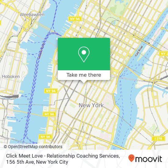 Click Meet Love - Relationship Coaching Services, 156 5th Ave map