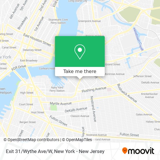 Exit 31/Wythe Ave/W map