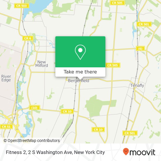 Mapa de Fitness 2, 2 S Washington Ave