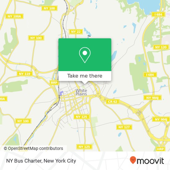 Mapa de NY Bus Charter