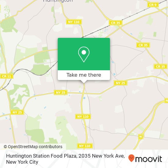Huntington Station Food Plaza, 2035 New York Ave map