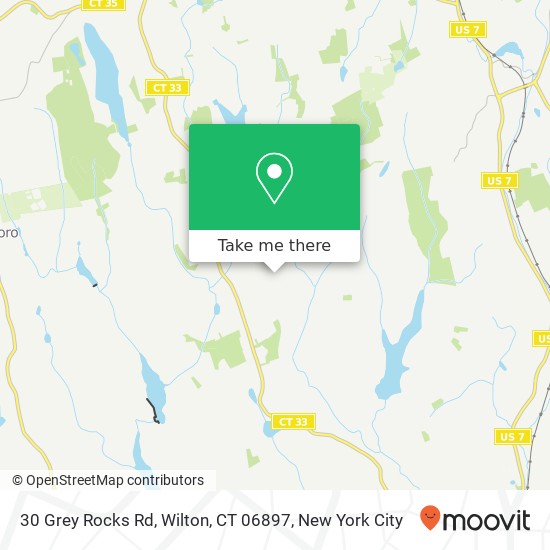 30 Grey Rocks Rd, Wilton, CT 06897 map