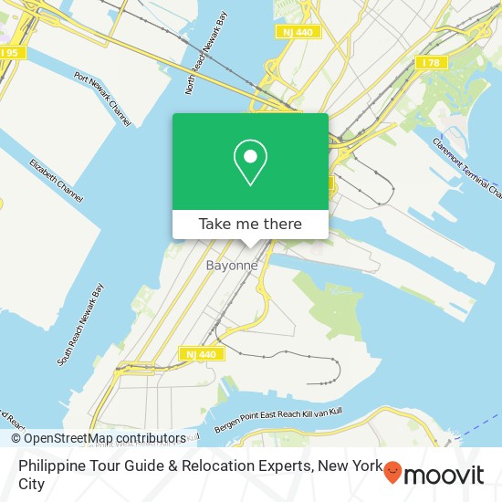 Philippine Tour Guide & Relocation Experts map