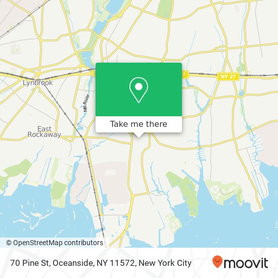 70 Pine St, Oceanside, NY 11572 map