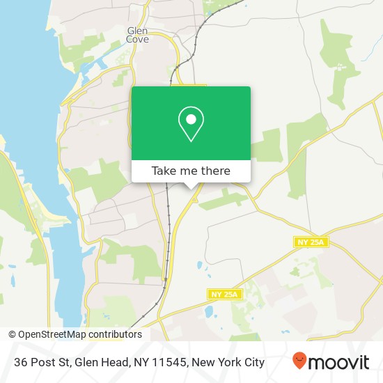 36 Post St, Glen Head, NY 11545 map