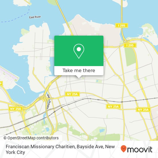 Franciscan Missionary Charitien, Bayside Ave map