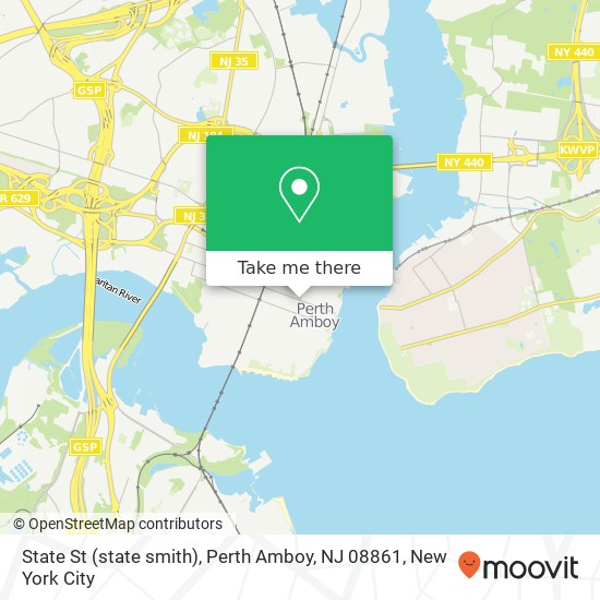State St (state smith), Perth Amboy, NJ 08861 map