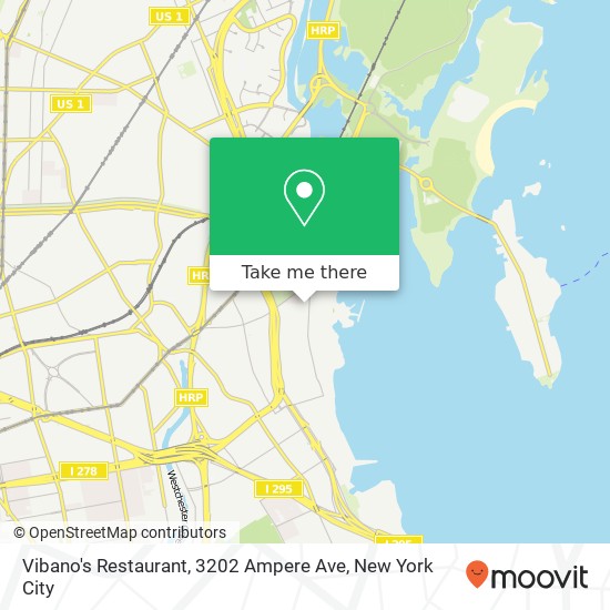 Mapa de Vibano's Restaurant, 3202 Ampere Ave