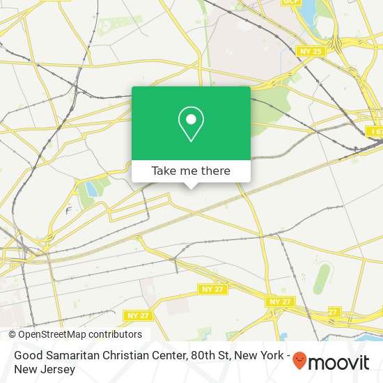 Good Samaritan Christian Center, 80th St map