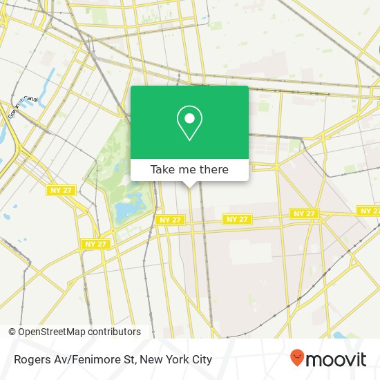 Mapa de Rogers Av/Fenimore St