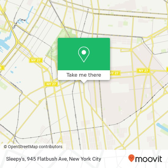 Sleepy's, 945 Flatbush Ave map