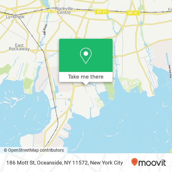 186 Mott St, Oceanside, NY 11572 map