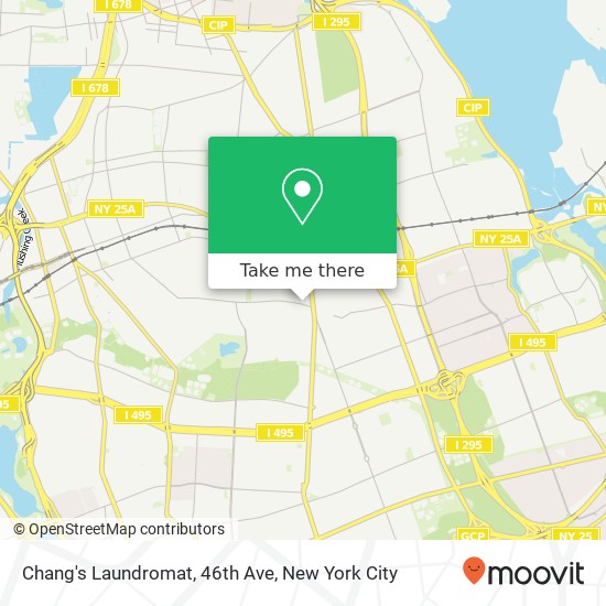 Mapa de Chang's Laundromat, 46th Ave