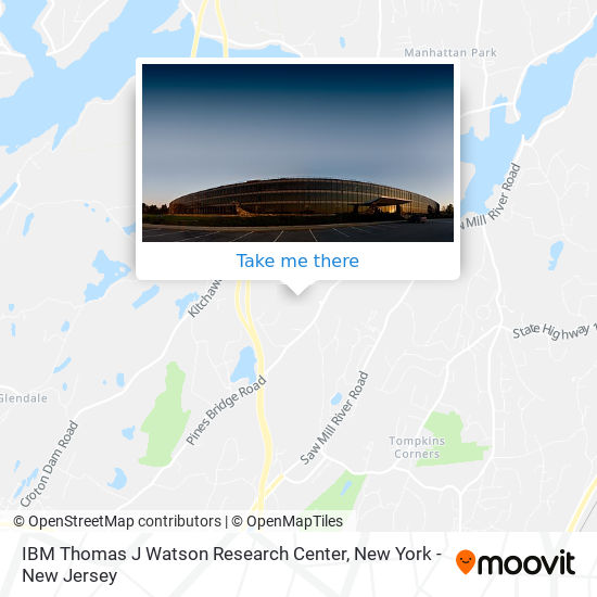 IBM Thomas J Watson Research Center map