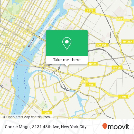 Mapa de Cookie Mogul, 3131 48th Ave