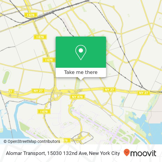 Mapa de Alomar Transport, 15030 132nd Ave