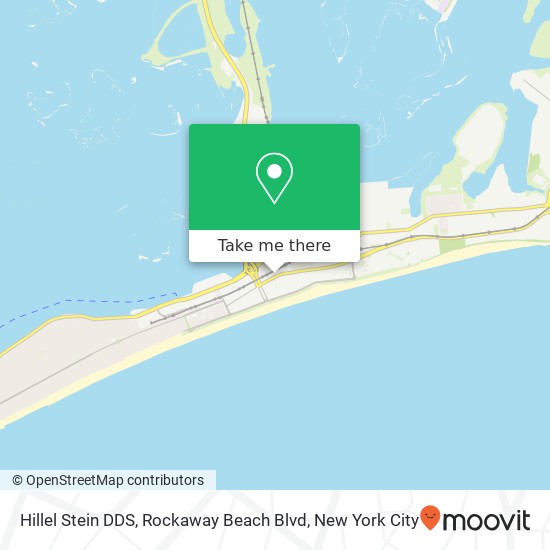 Mapa de Hillel Stein DDS, Rockaway Beach Blvd