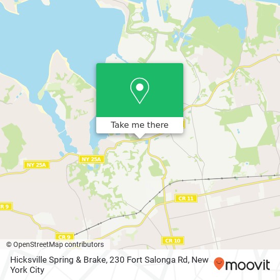 Hicksville Spring & Brake, 230 Fort Salonga Rd map
