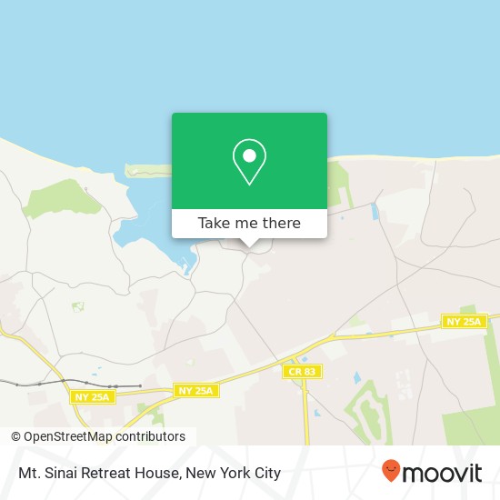 Mapa de Mt. Sinai Retreat House