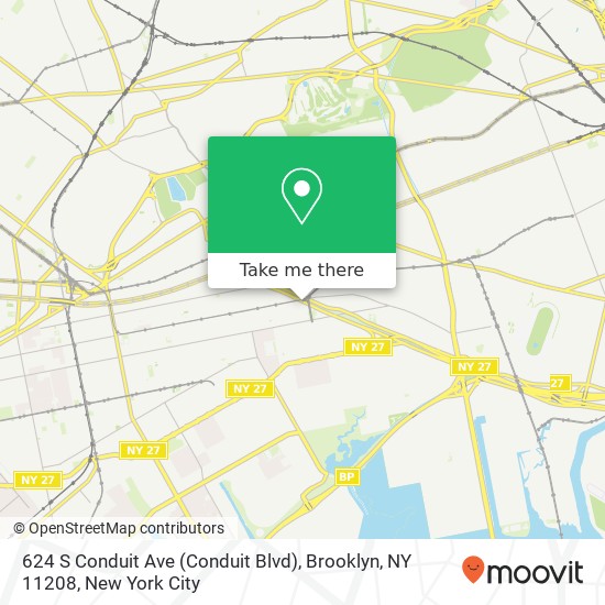 624 S Conduit Ave (Conduit Blvd), Brooklyn, NY 11208 map