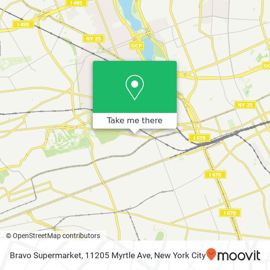 Bravo Supermarket, 11205 Myrtle Ave map