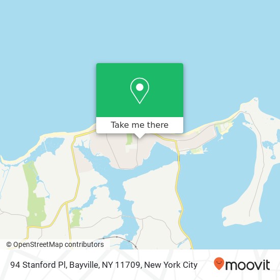 94 Stanford Pl, Bayville, NY 11709 map