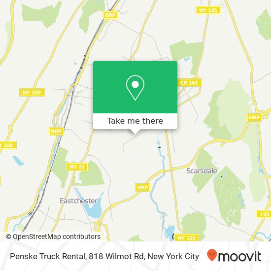 Penske Truck Rental, 818 Wilmot Rd map