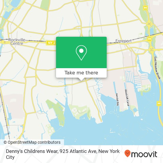 Denny's Childrens Wear, 925 Atlantic Ave map