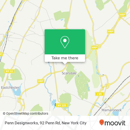 Mapa de Penn Designworks, 92 Penn Rd