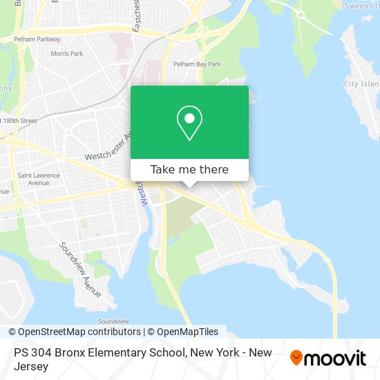 PS 304 Bronx Elementary School map