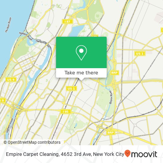 Empire Carpet Cleaning, 4652 3rd Ave map