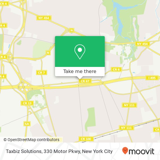 Taxbiz Solutions, 330 Motor Pkwy map