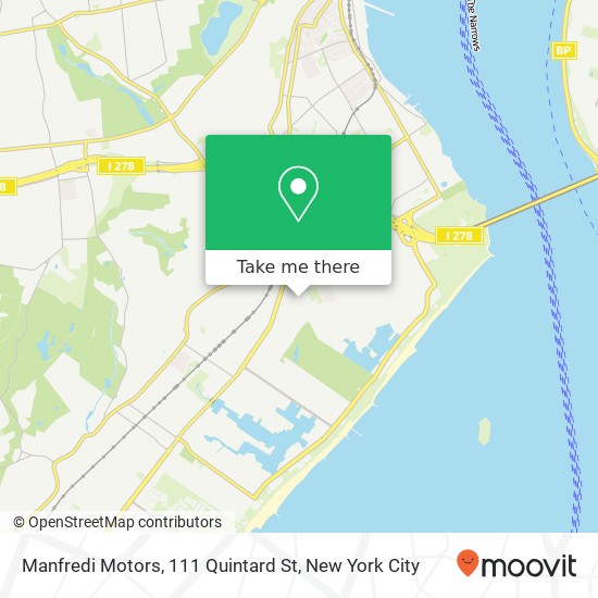 Manfredi Motors, 111 Quintard St map