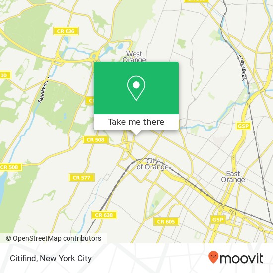 Citifind map